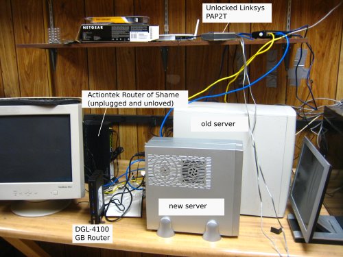 Pic of Joe's Basement Servers